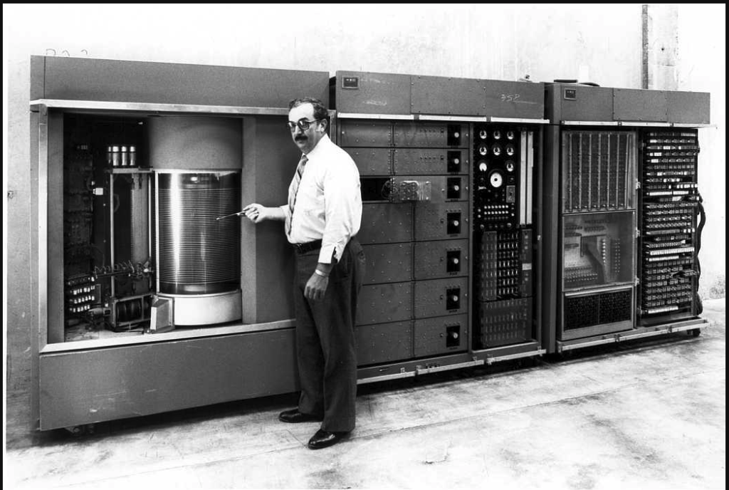 The first computer hard drive weighed over a ton The first computer hard drive weighed over a ton