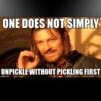 Pickling and Unpickling Objects In Python